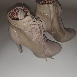 Lace up platforms